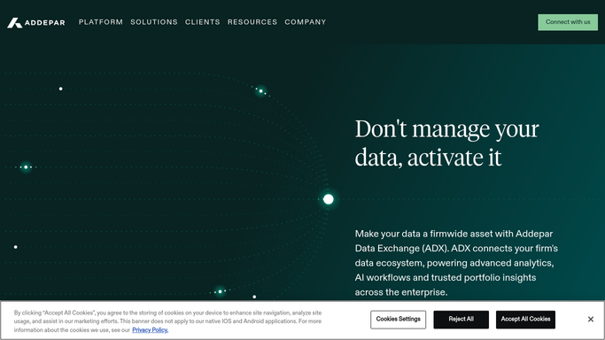WebRun in Addepar: read subscription and mandate expiry dates