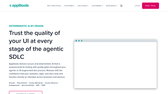 WebRun in Applitools: find visual diffs waiting on review