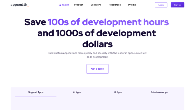 WebRun in Appsmith: check app setup progress