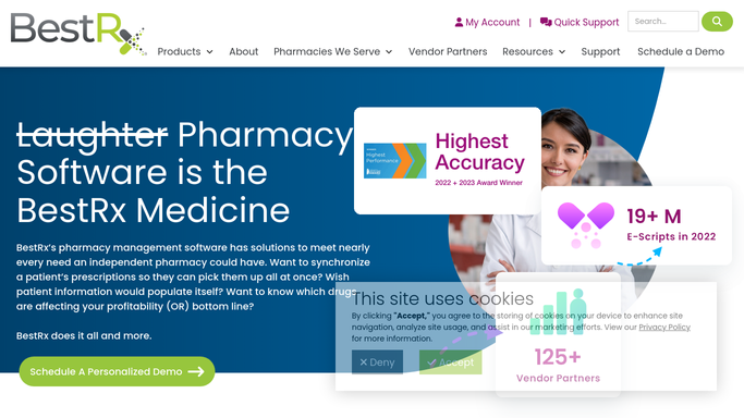 WebRun in BestRx: find medications expiring within 90 days