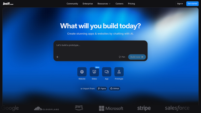 WebRun in Bolt.new: check today's changed projects