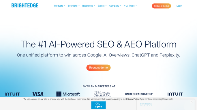 WebRun in BrightEdge: check last week's keyword ranking movement