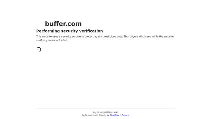 WebRun in Buffer: collect drafted posts