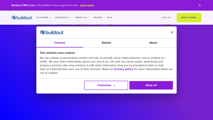 WebRun in Buildout: match each invoice to its closed deal