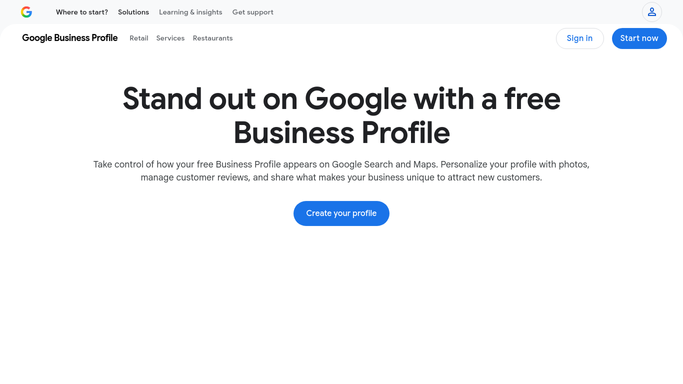 WebRun in Google Business Profile: read & reply to reviews