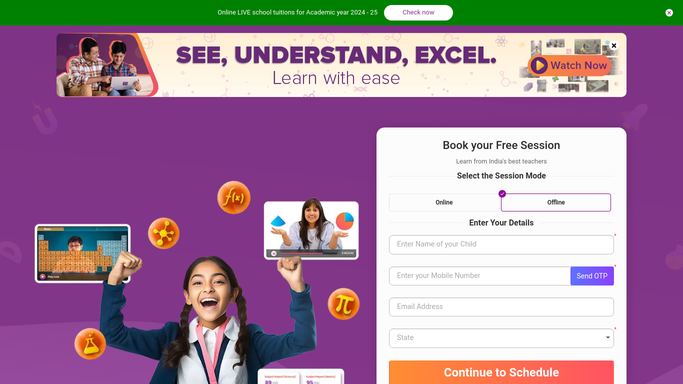 WebRun in Byju's: read each student's week