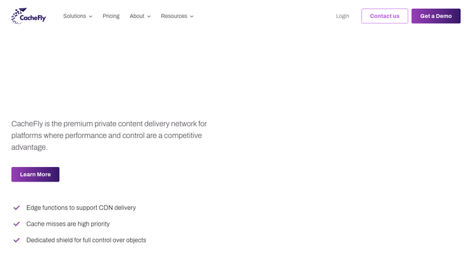 WebRun in Cachefly: read bandwidth and cache hit ratio