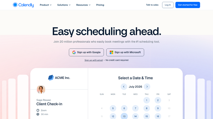 WebRun in Calendly: detect missed meetings