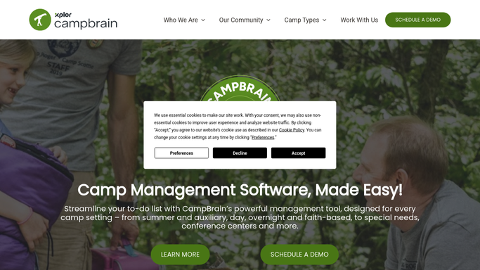 WebRun in CampBrain: find outstanding balances
