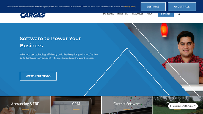 WebRun in Cargas Energy: find overdue invoices