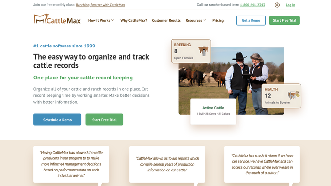 WebRun in CattleMax: find upcoming vaccinations and treatments