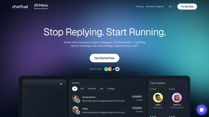 WebRun in Chatfuel: check flows for rising drop-off