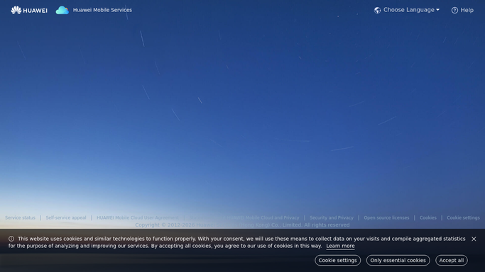 WebRun in Huawei Cloud Drive: list new and shared files