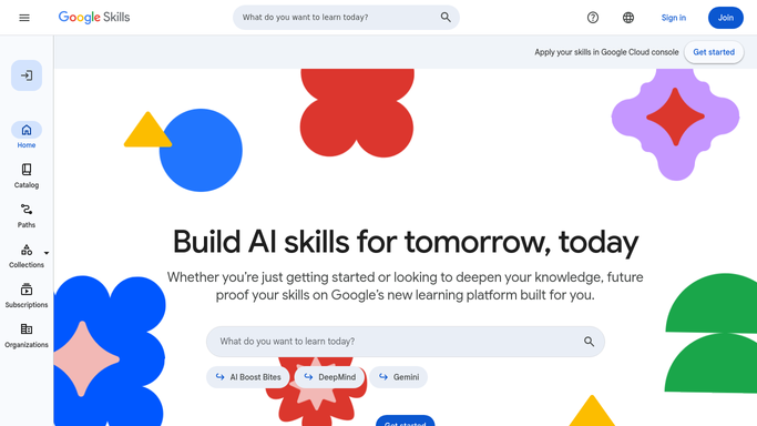 WebRun in Google Cloud Skills Boost: check path, labs and credits