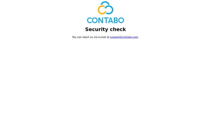 WebRun in Contabo: check backup and reverse DNS