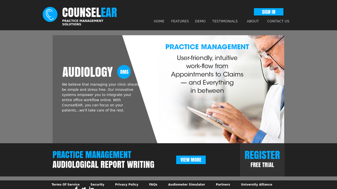 WebRun in CounselEAR: find patients overdue for clean-and-check