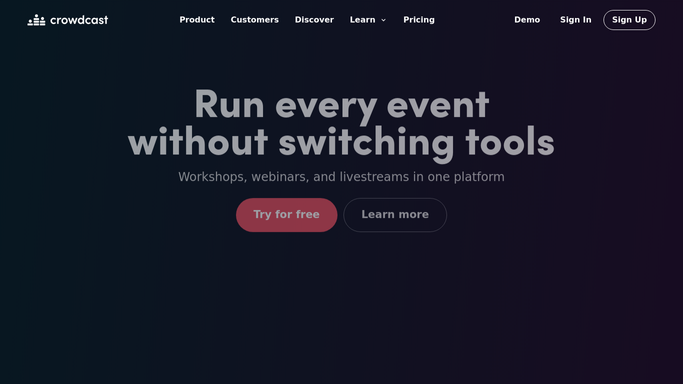 WebRun in Crowdcast: check replay view activity