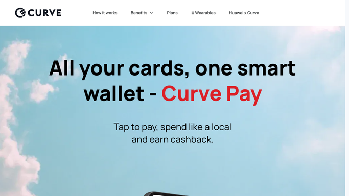 WebRun in Curve: check this week's spending by category