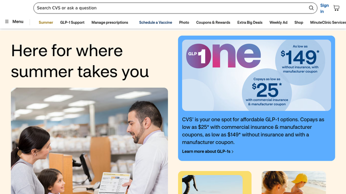 WebRun in CVS: read the week's orders