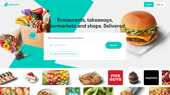 WebRun in Deliveroo: check the week's orders and ratings