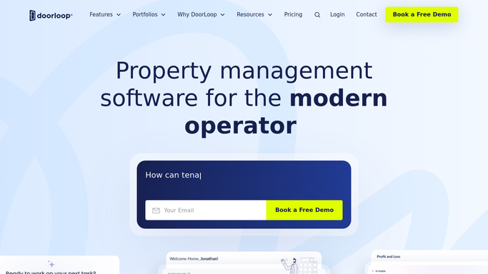 WebRun in DoorLoop: read each owner statement