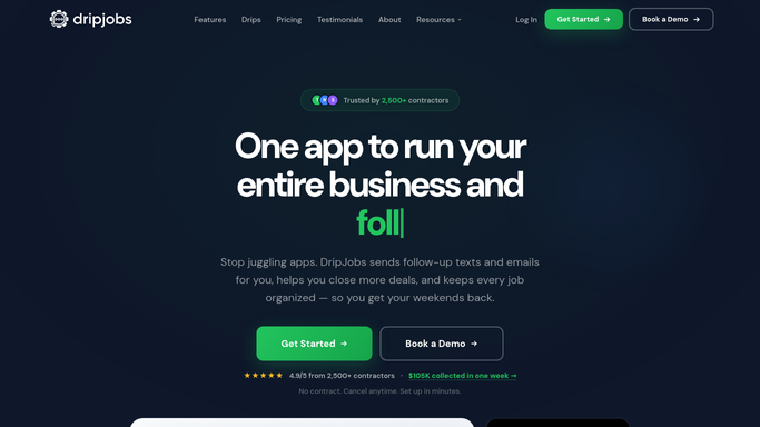 WebRun in DripJobs: find unanswered proposals
