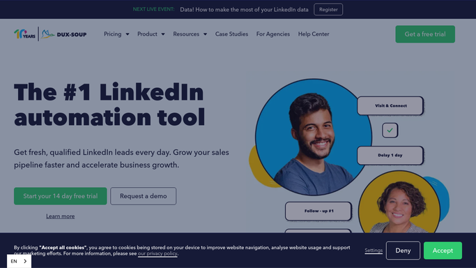 WebRun in Dux-Soup: check campaign activity for new replies