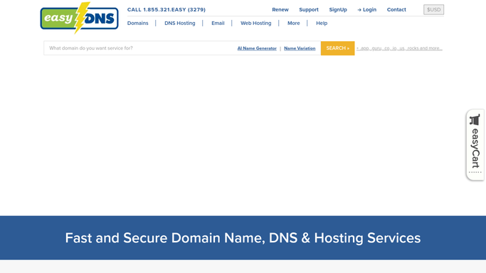 WebRun in easyDNS: check every domain's expiration date