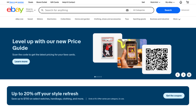 WebRun in eBay: double-check the listing status