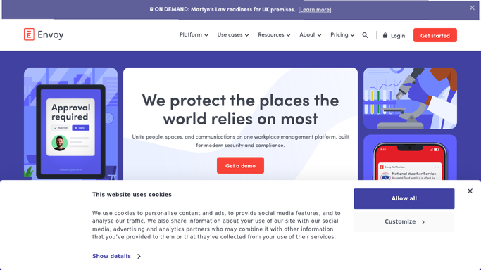 WebRun in Envoy: check the visitor and badge sign in log
