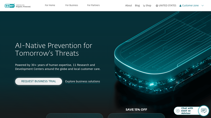 WebRun in ESET: review detections and agent status