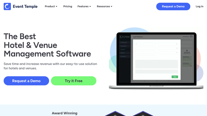 WebRun in Event Temple: read upcoming events and vendor assignments