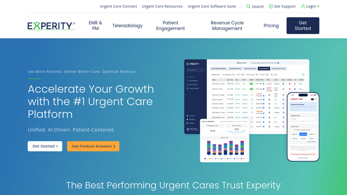 WebRun in Experity: identify patients due for a recheck visit
