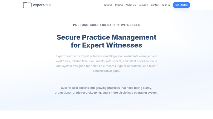 WebRun in ExpertClear