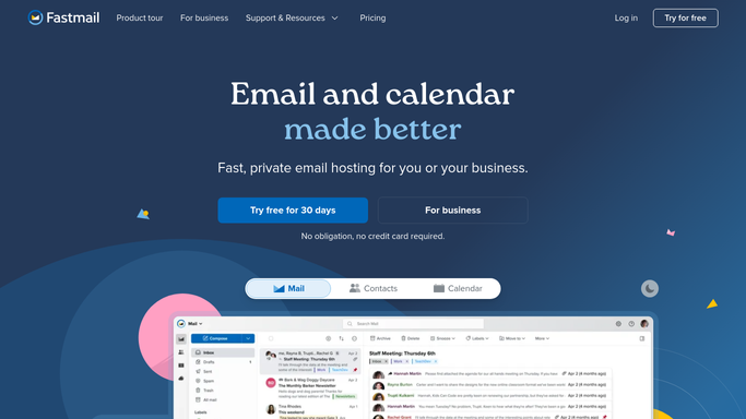WebRun in Fastmail: review masked address activity