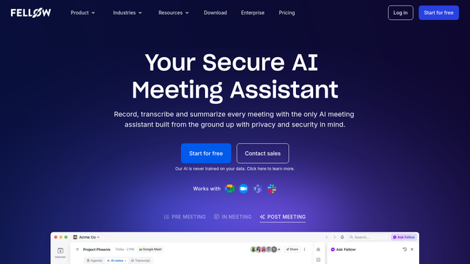 WebRun in Fellow: find overdue action items