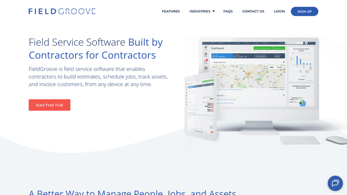 WebRun in FieldGroove: read quoted job material