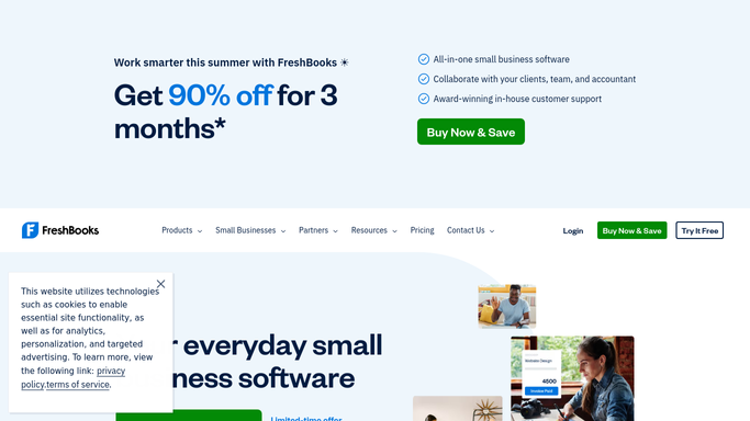 WebRun in FreshBooks: find overdue invoices