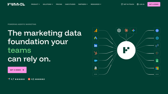 WebRun in Funnel: pull blended spend and performance