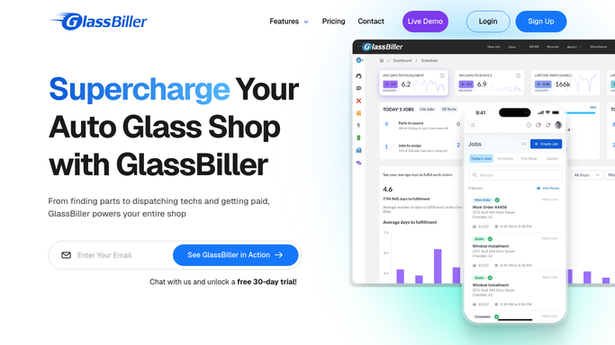 WebRun in GlassBiller: find jobs completed in the last 24 hours