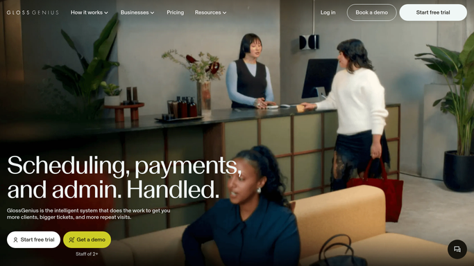 WebRun in GlossGenius: find clients due for a return visit