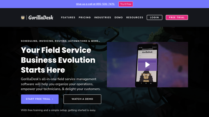 WebRun in GorillaDesk: check every active multi-phase job