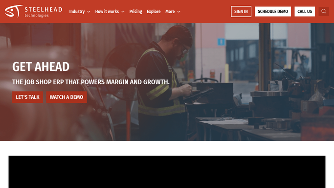 WebRun in Steelhead: read open work orders