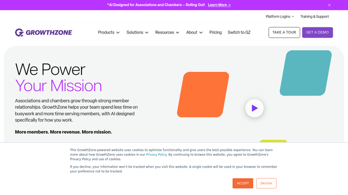 WebRun in GrowthZone: find upcoming events and unregistered members