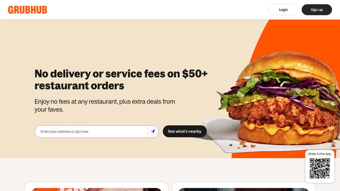 WebRun in Grubhub: find refund adjustments on orders