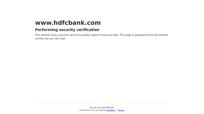 WebRun in HDFC Bank: check maturity and mandate dates