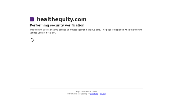 WebRun in HealthEquity: check HSA and FSA enrollment status