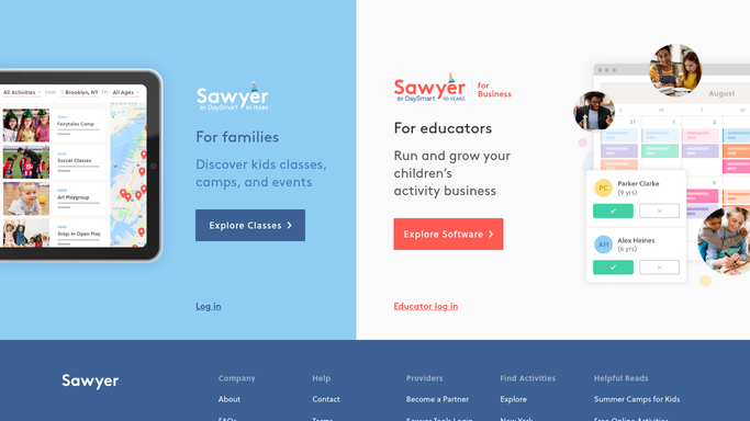 WebRun in Sawyer: find newly opened spots and the next family in line