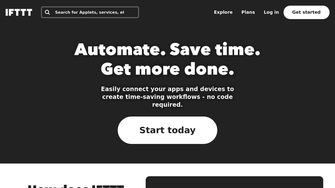 WebRun in IFTTT: check applet run history