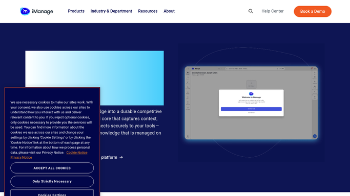 WebRun in iManage: find documents added or edited today